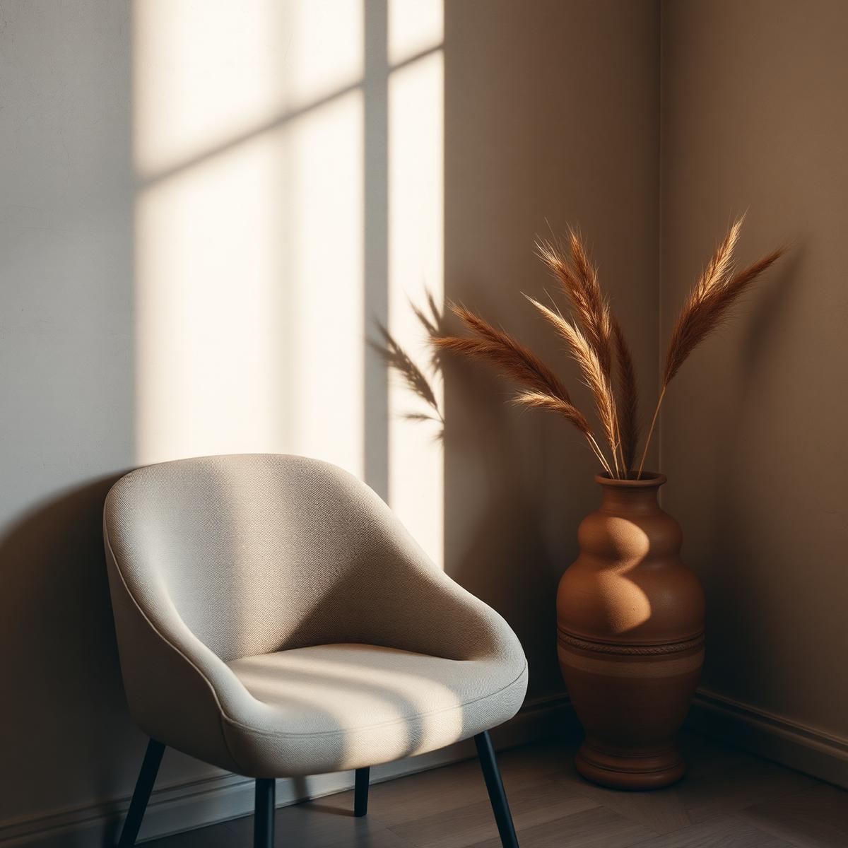 Placeholder photograph of a waiting area detail