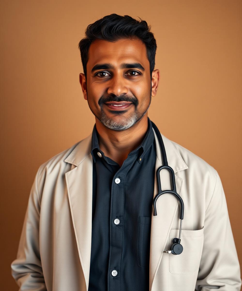 Placeholder portrait of a demo dental practitioner