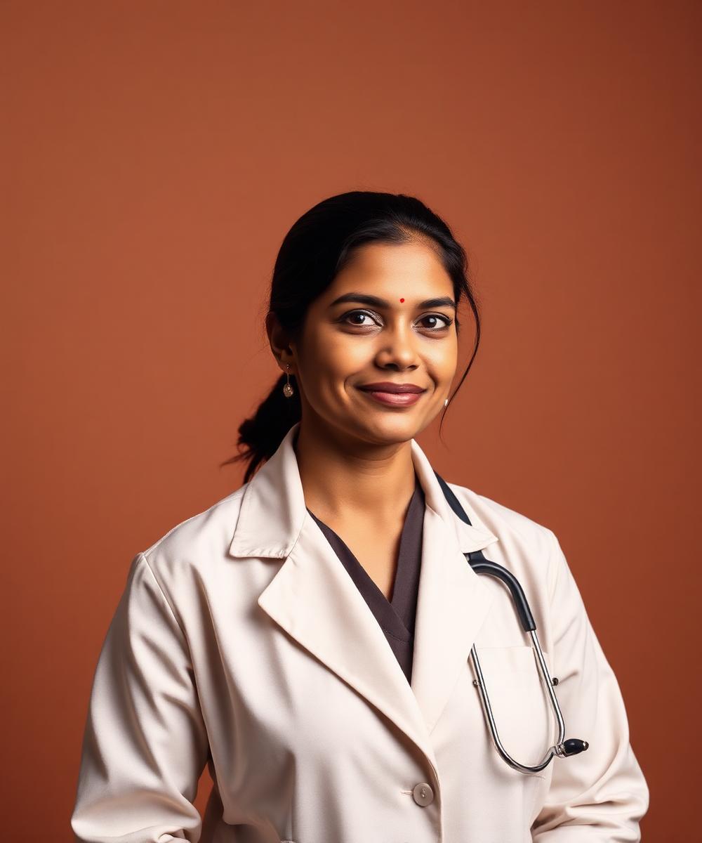 Placeholder portrait of a demo dental practitioner