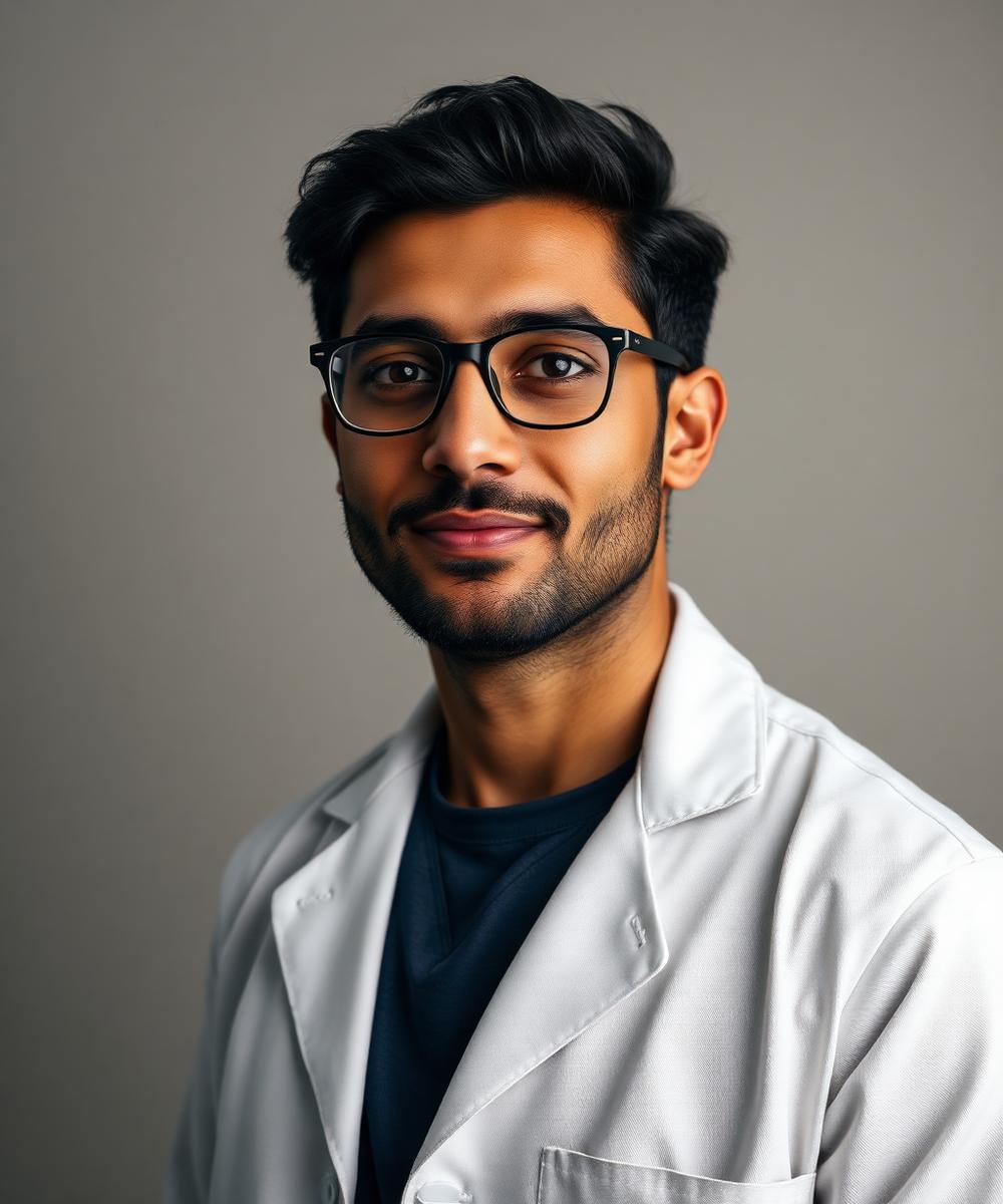 Placeholder portrait of a demo dental practitioner